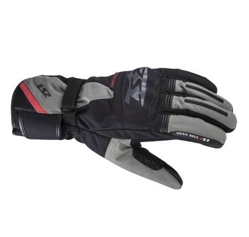 Rękawice ls2 snow man black grey xl | AK70100W01076