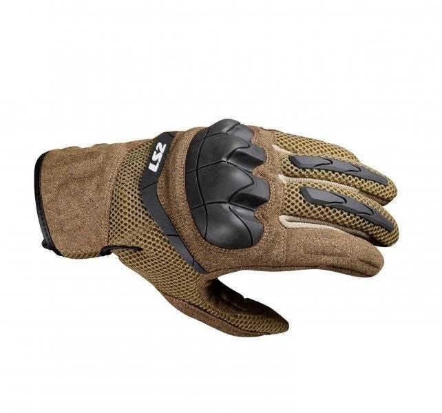 Rękawice ls2 kubra man gloves brown m | AK70210S01644