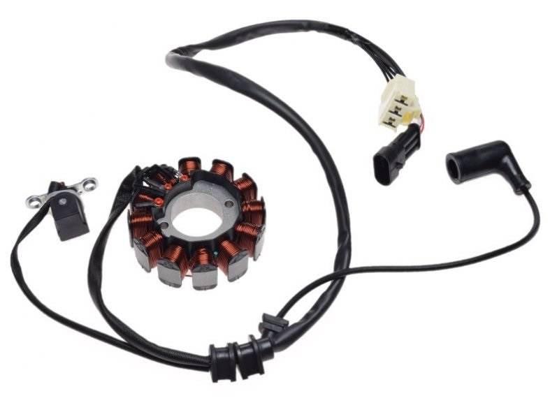 Stator iskrownik 12 cewek vespa lx 125 150 10-1