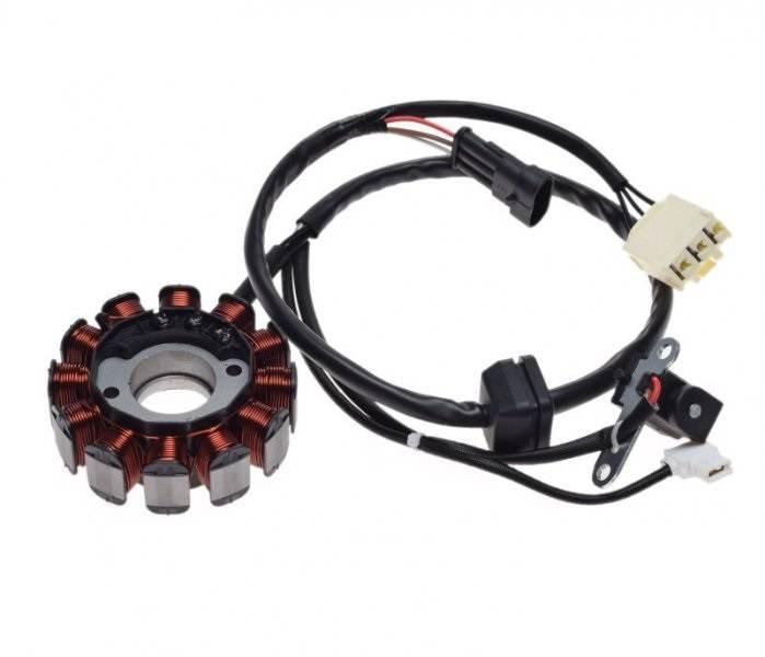 Stator iskrownik 12 cewek vespa lx 125 150 09-1