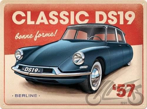 Tablica plakat 30x40 citroen ds19 classic 23332