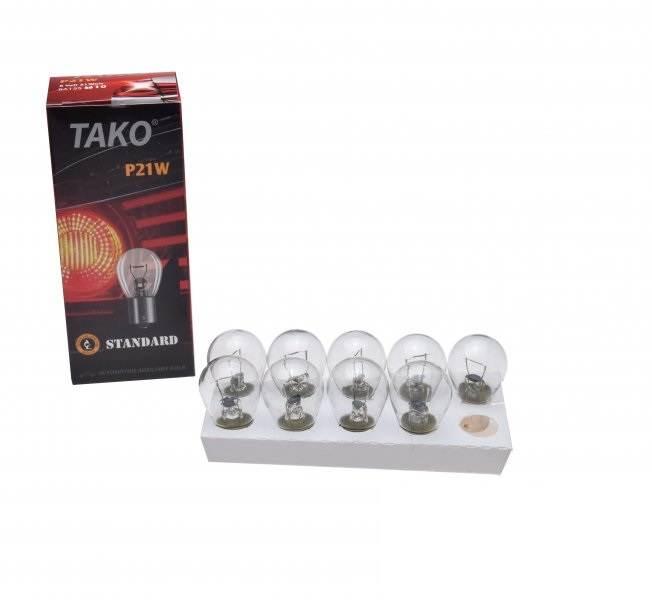 Żarówka 6v 21w ba15s opk 10 szt bez eec tako