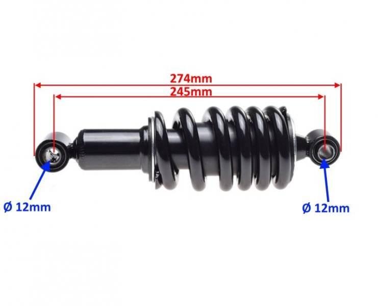 Amortyzator tył zipp pro | ZPR6101B - zdjęcie 2