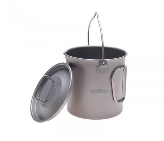 Kubek garnek tytanowy 750ml | AA24975 - zdjęcie 2