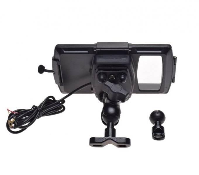 Uchwyt telefonu z mocowaniem na kierownicę - zdjęcie 2