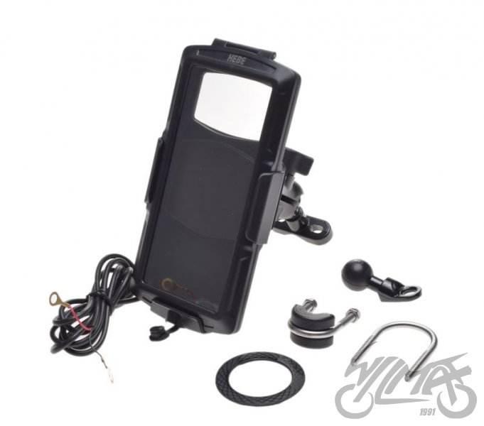 Uchwyt telefonu z mocowaniem na kierownicę - zdjęcie 3