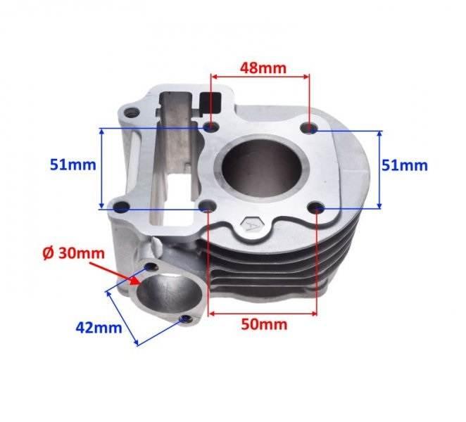 Cylinder do honda 4t dio vision 50 37.80 - zdjęcie 2