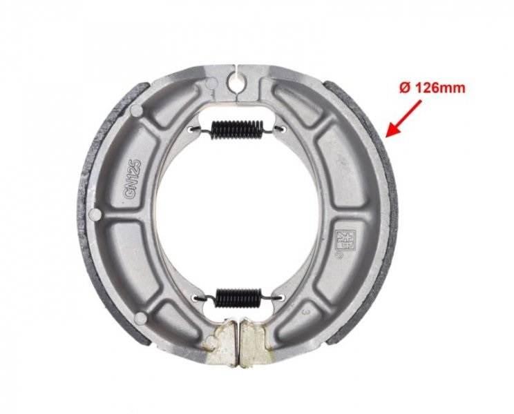 Szczęka hamulca tył do junak 901 kpl | J9014222 - zdjęcie 2