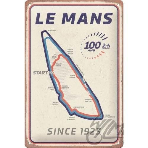Tablica plakat 20x30 24h le mans circuit 22394