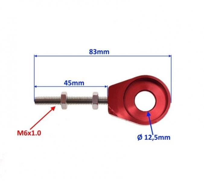 Napinacz łańcucha 12mm do honda crf50 pitbike - zdjęcie 2