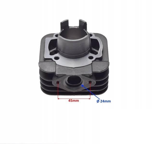 Cylinder do piaggio 50 2t | PZI0020B - zdjęcie 3