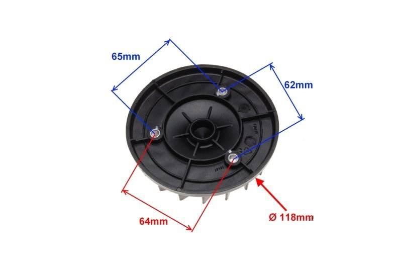 Wentylator magneta do piaggio zip 2t | PZI0053 - zdjęcie 2