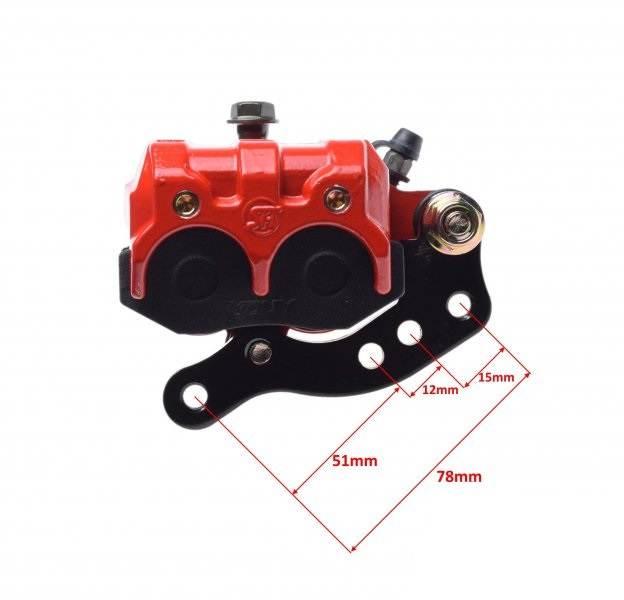 Zacisk hamulca przód do romet crs50/125 | RCR4101C - zdjęcie 2