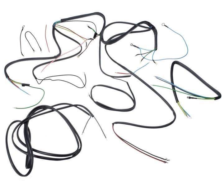 Instalacja elektryczna ural m63 czarna | RM2504