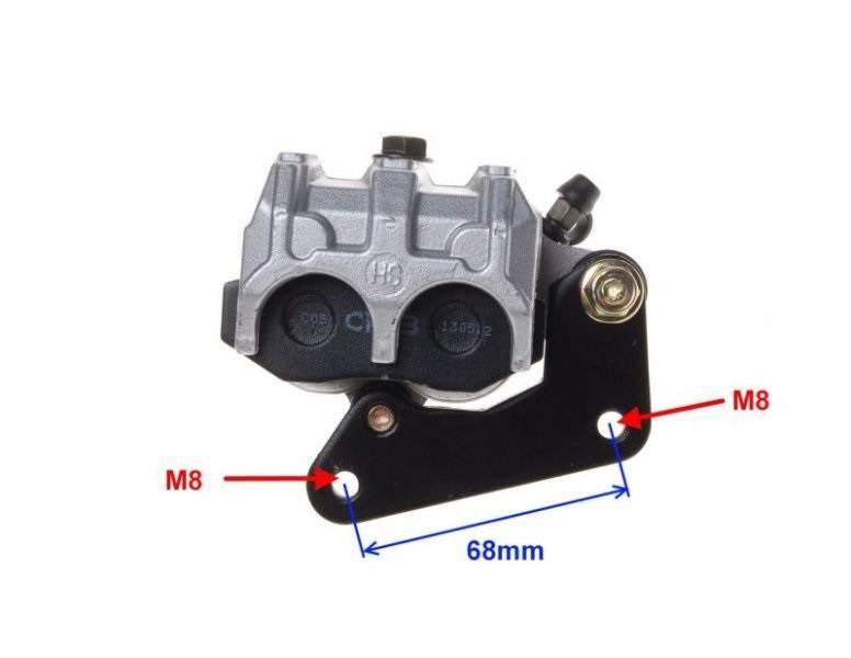 Zacisk hamulca przód wersja a | ZU4101 - zdjęcie 2