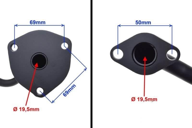 Kolanko wydechowe 4t zamiennik zle8005 | ZU8005 - zdjęcie 2