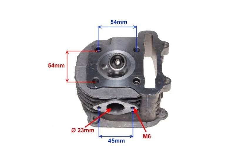 Głowica cylindra 125 gy6 4t | ZV0040 - zdjęcie 4