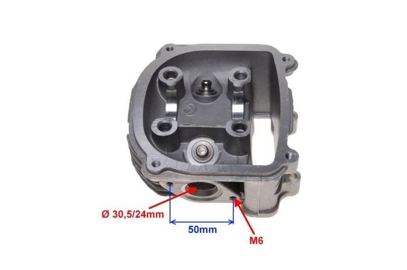 Głowica cylindra 125 gy6 4t | ZV0040 - zdjęcie 2