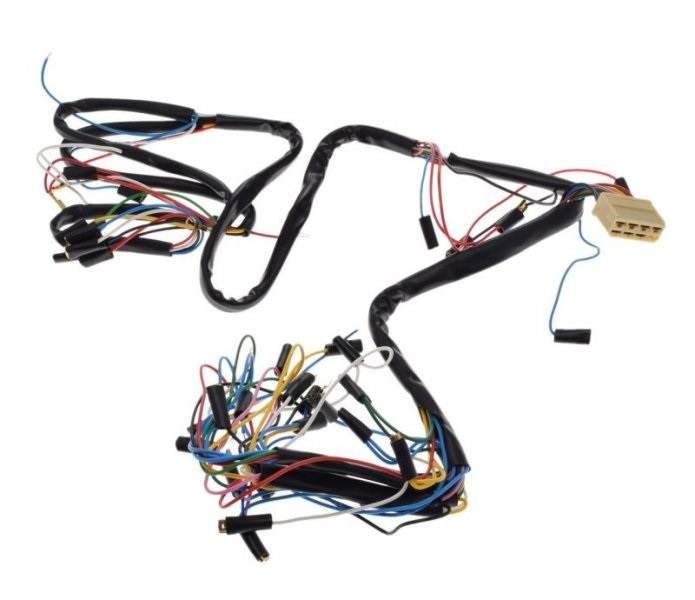 Instalacja elektryczna jawa 350 kpl 6v | JW2556B