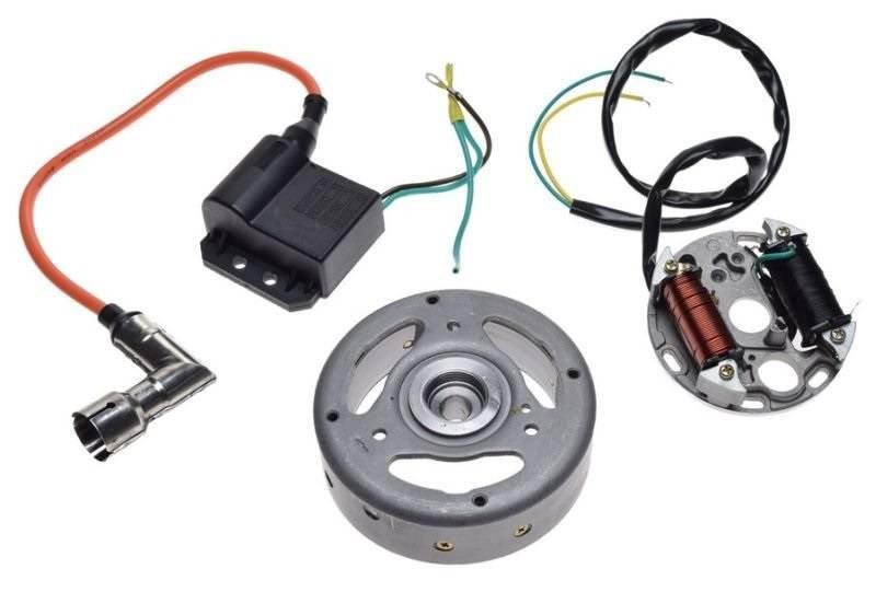 Stator z kołem magnesowym i cewką do puch maxi