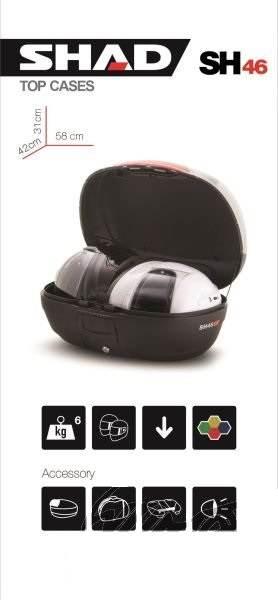 Kufer shad sh46 | KSHD0B46100 - zdjęcie 2
