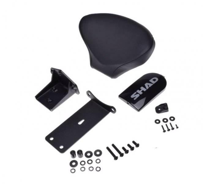 Oparcie pasażera shad do yamaha xmax czarne