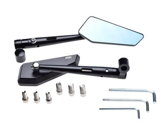 Lusterko uniwersalne cnc czarne | LM0062