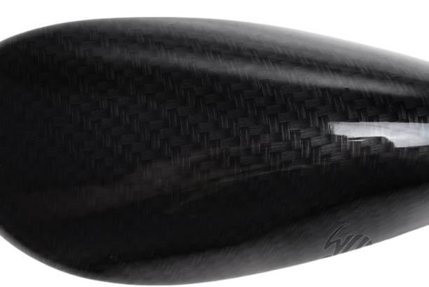 Lusterko łezka carbon mat lakier m10 mp103-1 - zdjęcie 2