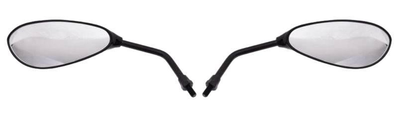 Lusterko łezka czarne m8 mp103-1 | LU00491 - zdjęcie 2