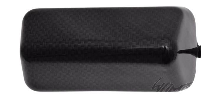 Lusterko carbon mat lakier m8 mp119-5 | LU11194 - zdjęcie 2