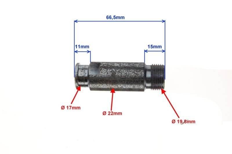 Tuleja metalowa linki sprzęgła mz250 | MZ0128 - zdjęcie 2