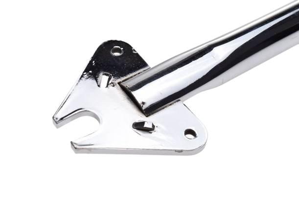 Laga zawieszenia przód motorynka 23 mm chrom - zdjęcie 2