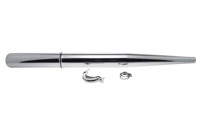 Tłumik simson s51 chrom z obejmą | SN800191