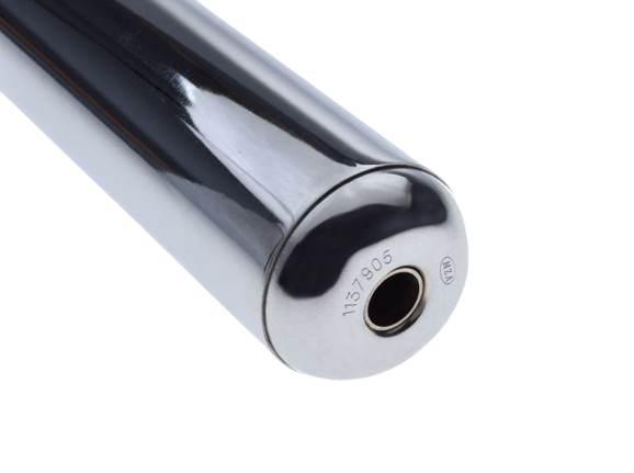 Tłumik simson s51 chrom z obejmą 28/32mm - zdjęcie 3