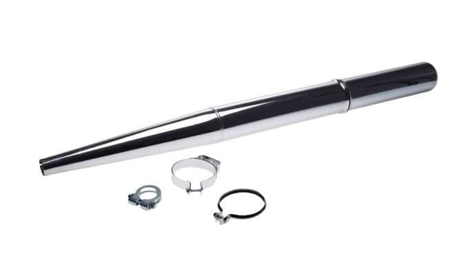 Tłumik simson sr50 sr80 chrom z obejmą | SN800391
