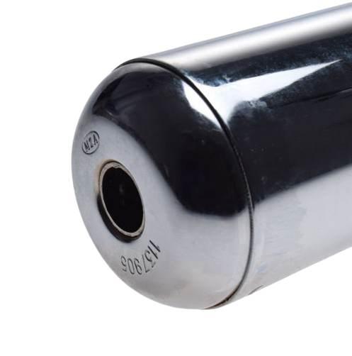 Tłumik simson sr50 sr80 chrom z obejmą | SN800391 - zdjęcie 2
