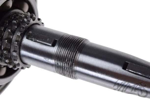 Wał korbowy 4t gy6 125 cc ii gat. | STD00016B - zdjęcie 2
