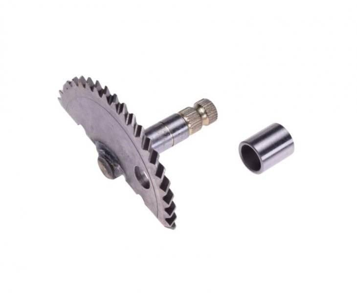 Wałek rozrusznika gy6 4t 57 mm do koła 8z