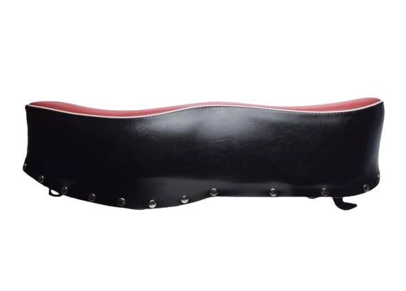 Siedzenie wsk b1 czarno czerwone | WS5523 - zdjęcie 3