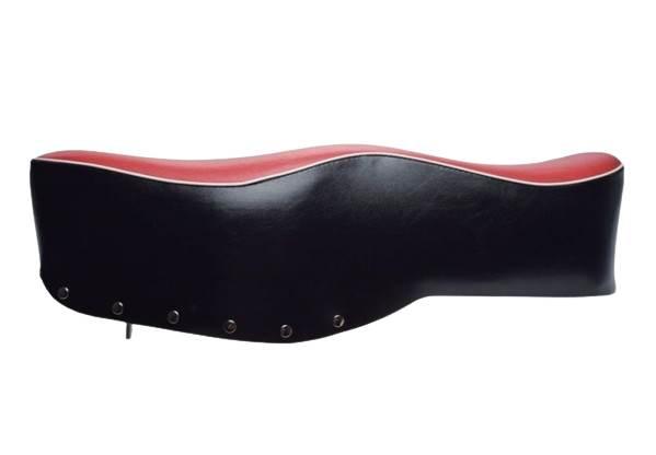 Siedzenie wsk z2 czarno czerwone | WS5524 - zdjęcie 3