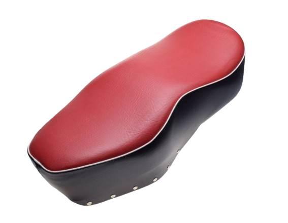 Siedzenie wsk z2 czarno czerwone | WS5524