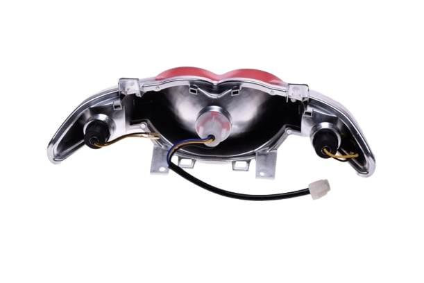 Lampa tył do yamaha ovetto czerwony klosz - zdjęcie 3