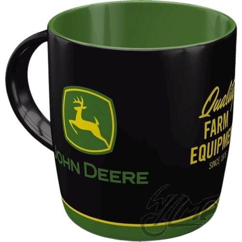 Kubek john deere logo black 43081 | NAR43081