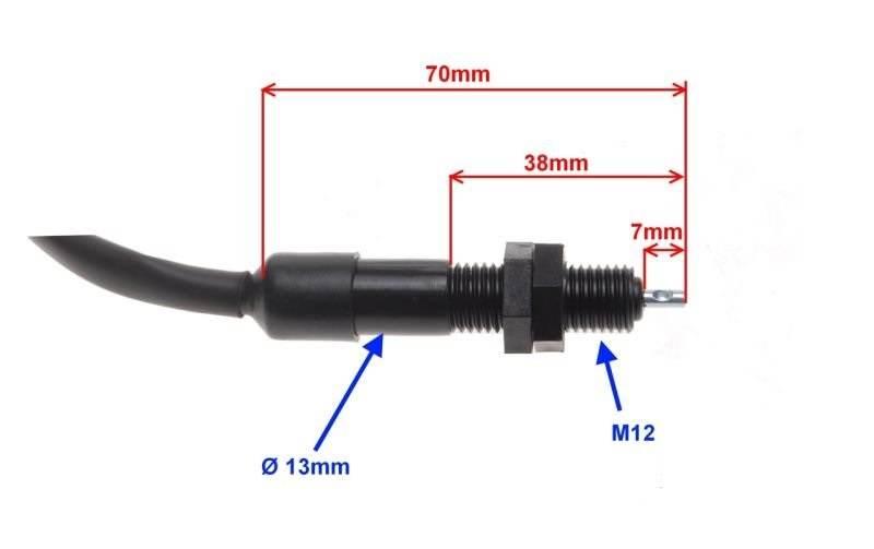 Czujnik stopu tył do shineray xy125-10d | ZQG2342 - zdjęcie 3