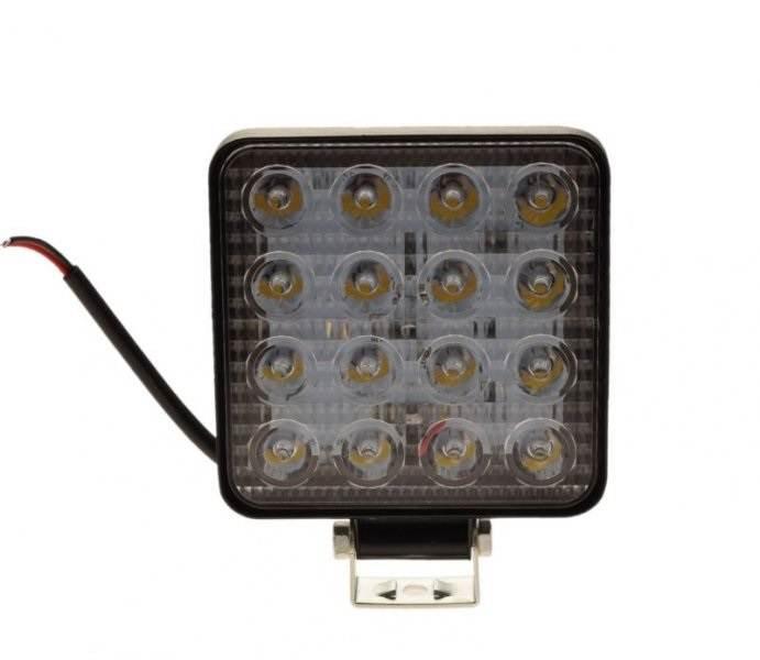 Lampa dodatkowa led 48w szperacz atv kwadrat - zdjęcie 3