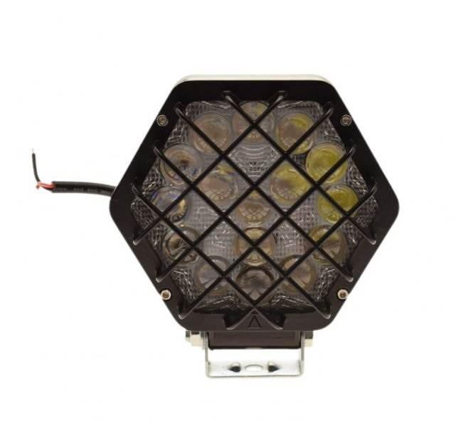 Lampa dodatkowa led 48w szperacz atv sześciokąt - zdjęcie 4