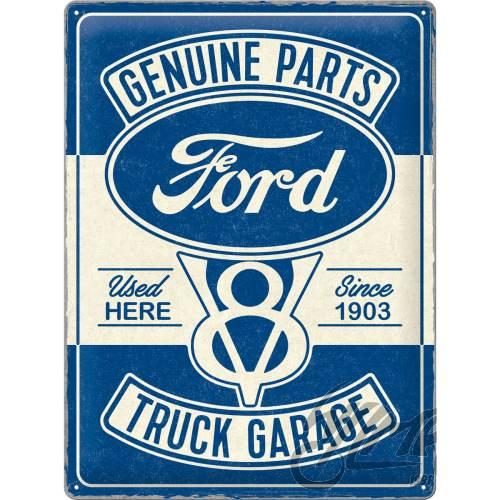 Tablica plakat 30x40 ford v8 truck garage 23323