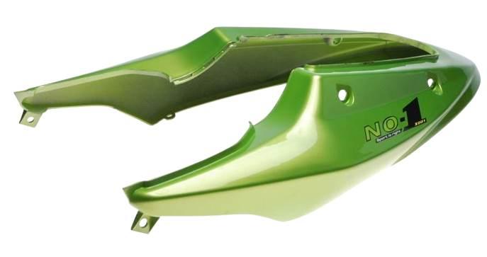 Plastik pod siedzenie zielony do shineray xy250-5a