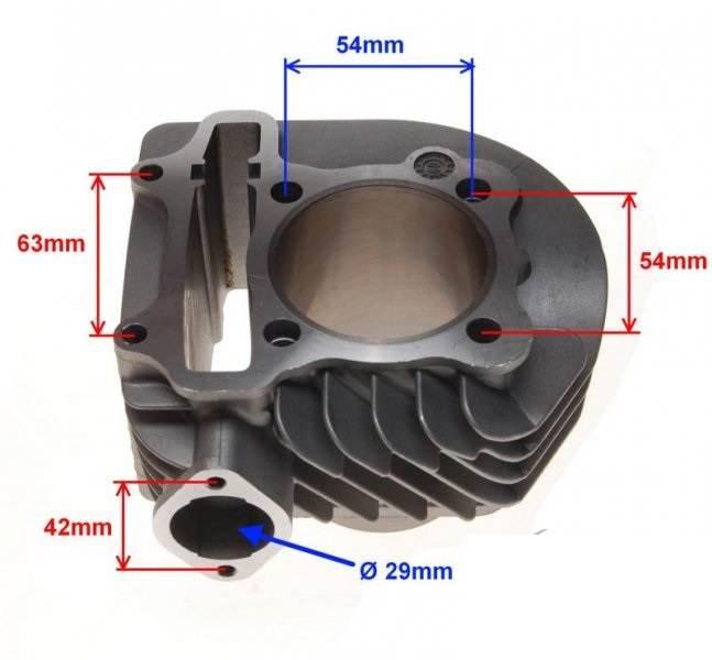 Cylinder 59,00 gy6 4t tuning | ZV0023 - zdjęcie 4
