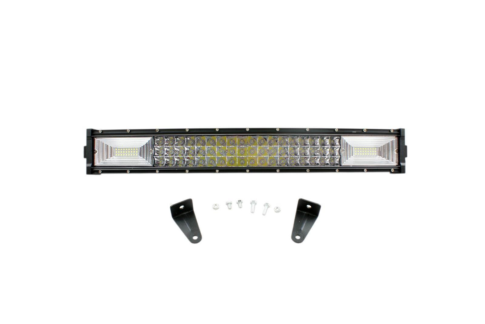 Lampa przód halogen 108sztDioda led 120w 6500k wygięta